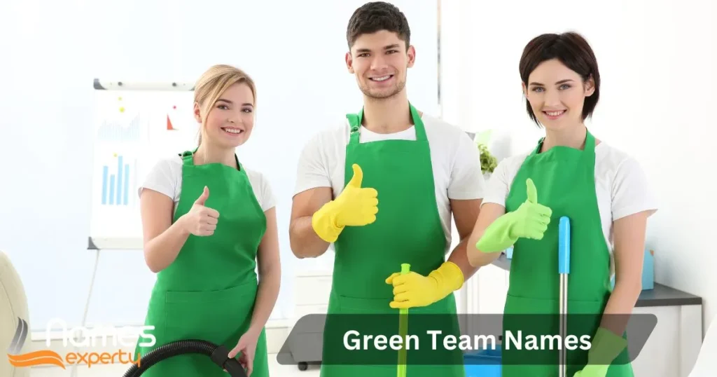 Green Team Names