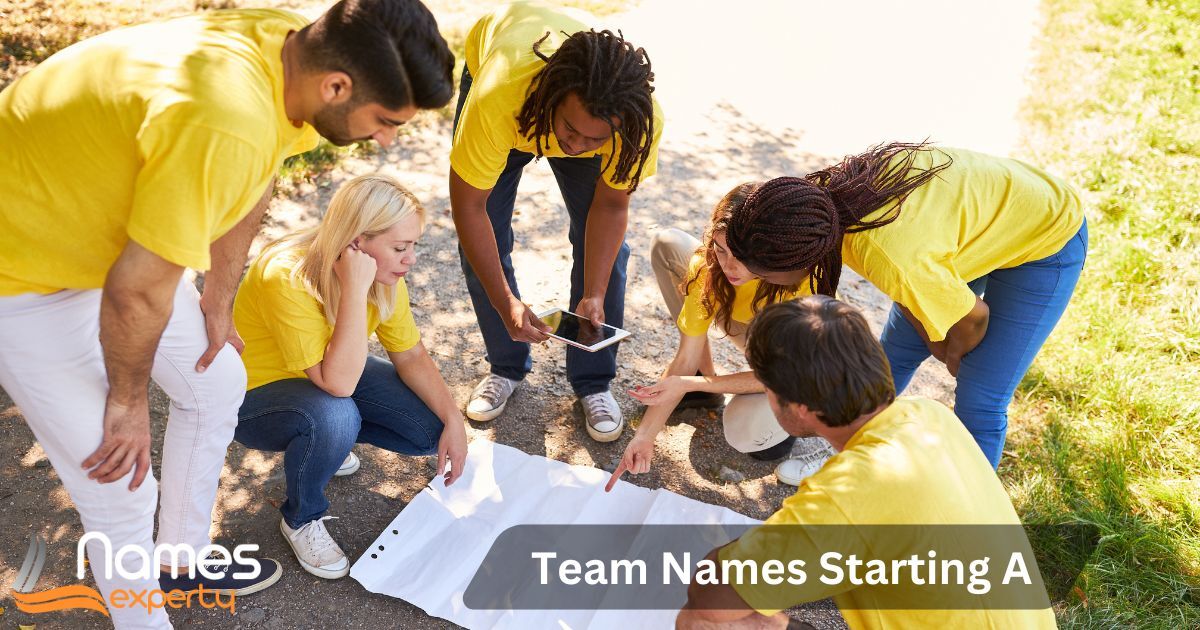 Team Names Starting A