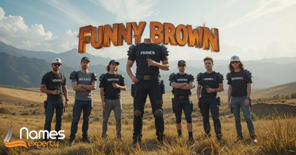 Funny Brown Team Names