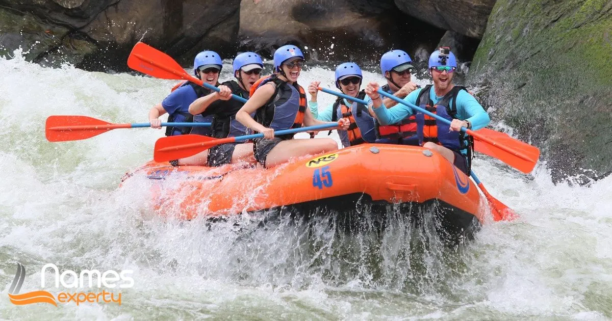 Rafting Team Names