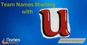 Team Names Starting With U